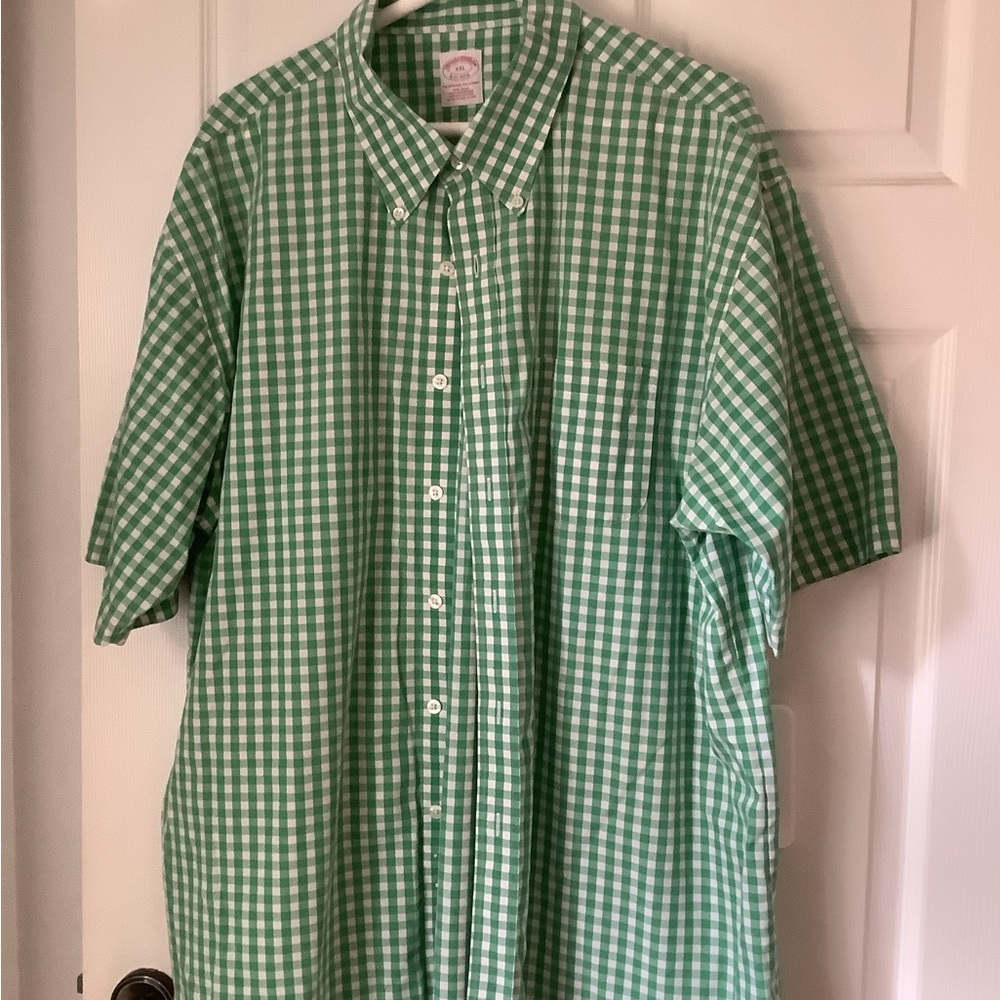 MENS 2X Brooks Brothers Regent fit, short sleeve
